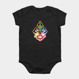 power rangers Baby Bodysuit